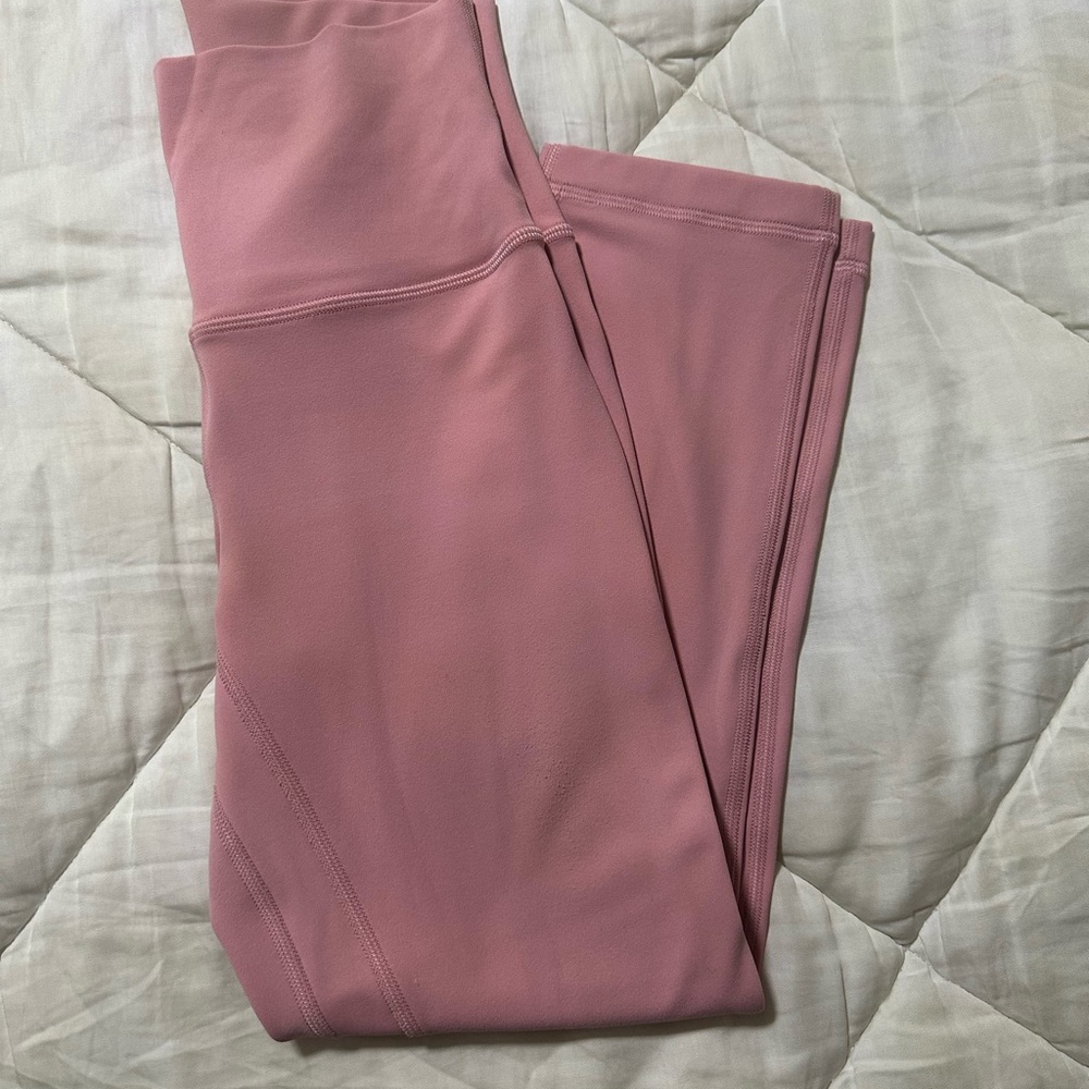 Lululemon Athletica pink  Leggings align size 4 23” crop